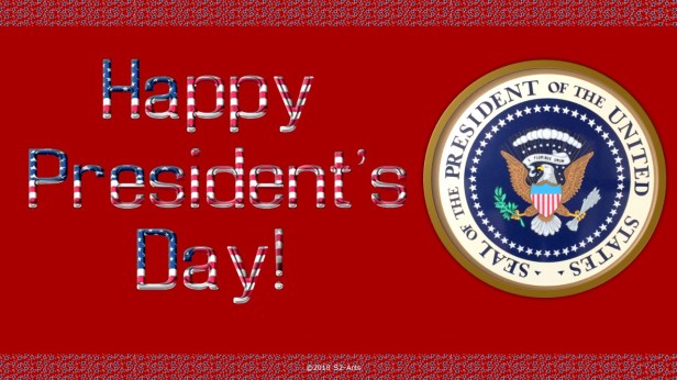 Image of President's Day Card with Seal of the President