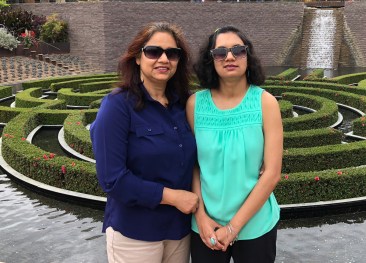 Photograph of Sanyukta and Swati