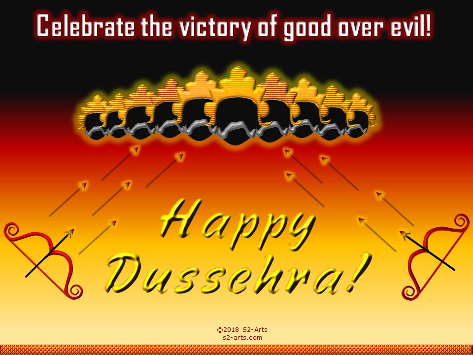 Image of Dussehra Card