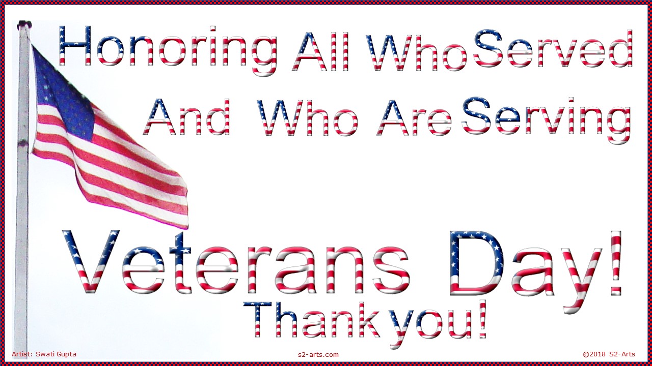 Image of Veterans Day card
