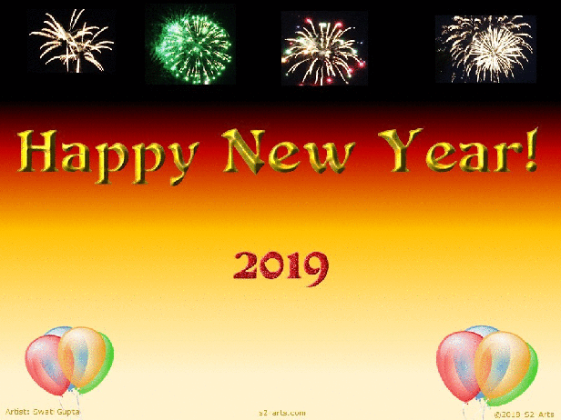 Image of Happy New Year Card