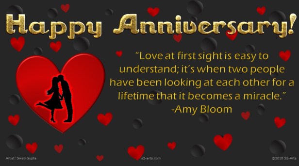 Image of anniversary card