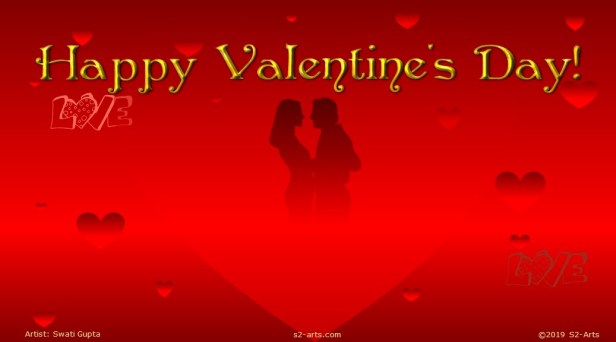 Image of valentine's day card