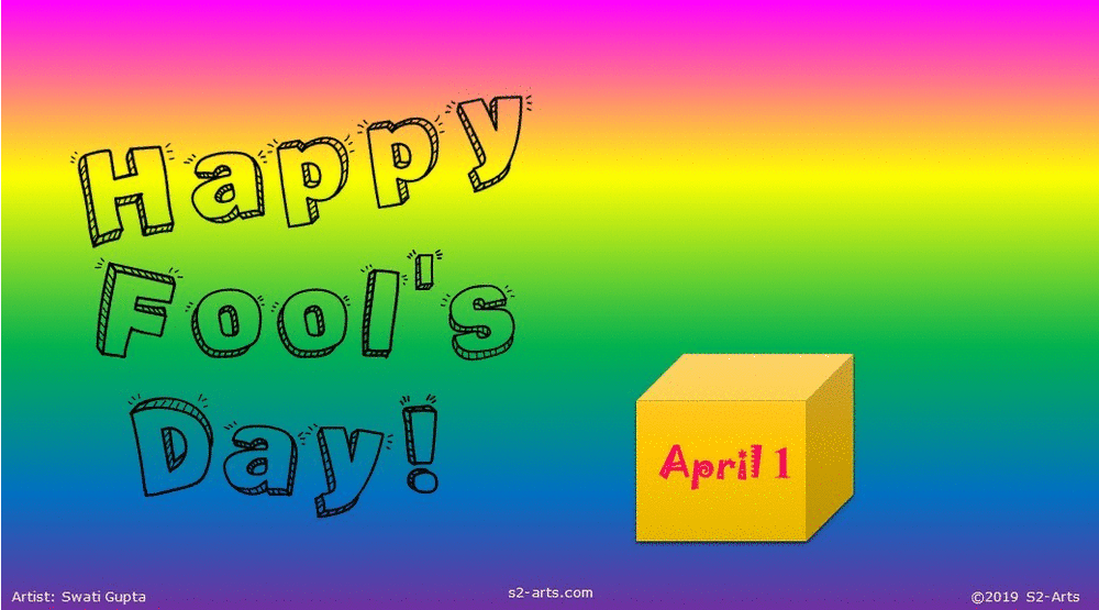 Image of April Fool's Day Card