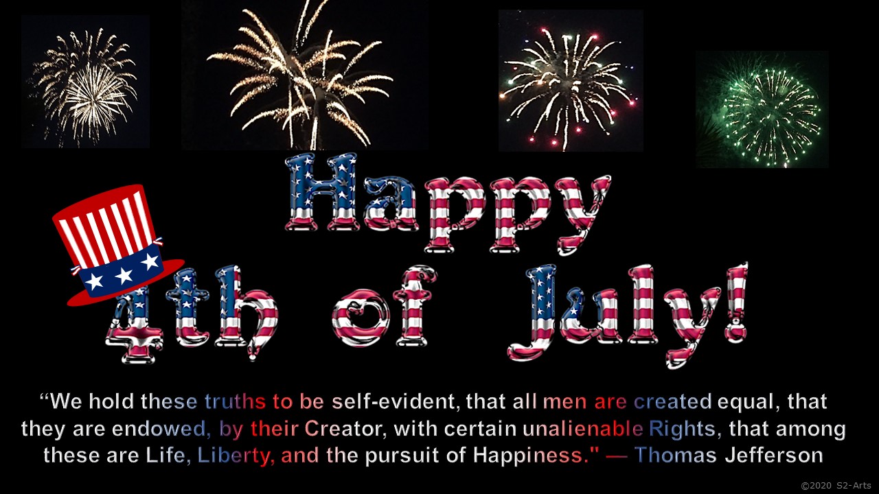 Image of July 4 Card