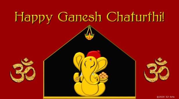 Ganesh Chaturthi Card 2020
