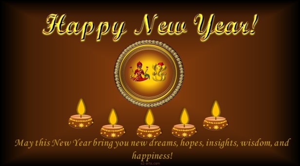 Image of Happy New Year Card