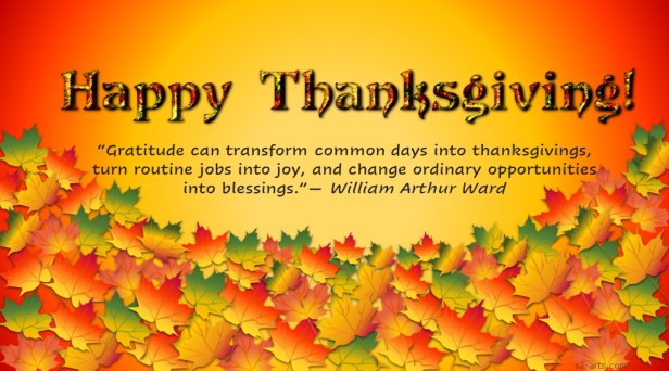 Image of Happy Thanksgiving Card