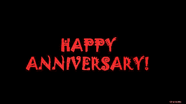 Image of Happy Anniversary Needlepoint Card