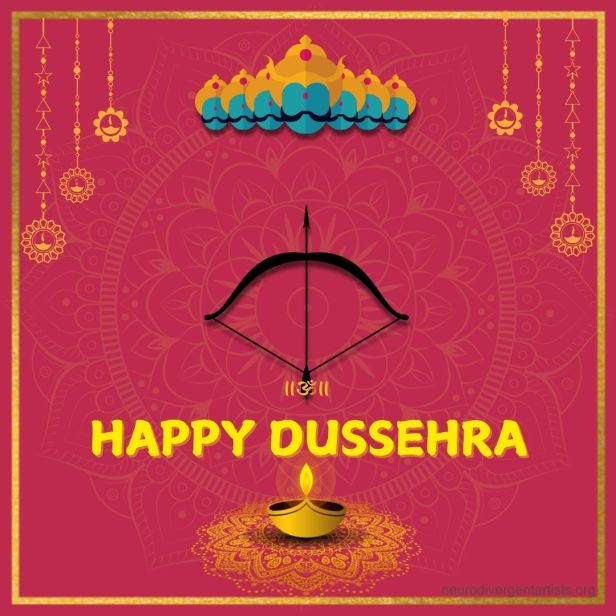 Image of Happy Dussehra 2024! Card